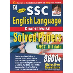 SSC English Language Solved Papers (1997 - till Date)