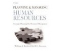 Planning&Managing Human Resources