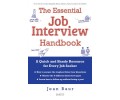 The Essential Job Interview Handbook The Essential Job Interview Handbook