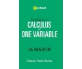 Calculus of One Variable 
